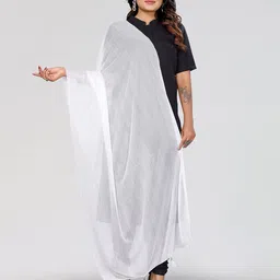 Moda Rapido Selection of 4 Striped Woven Design Dupatta image 5