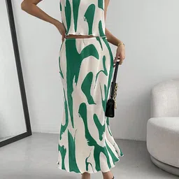 StyleCast x Revolte Printed Top & Skirt-62