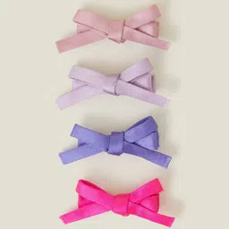 Accessorize Girls Set of 4 Alligator Hair Clip-63