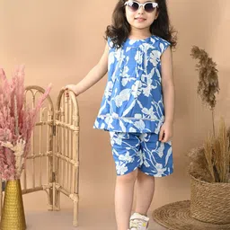 Superminis Girls Printed Top with Shorts-image-85
