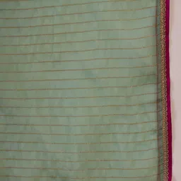 Sangria Zari Sequence Embroidered Straight Kurta Trousers With Dupatta image 4
