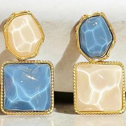 Adornity Women Blue Earrings-image-64