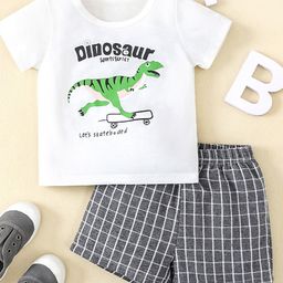 YK Boys Printed Round Neck Half Sleeves T-shirt With Shorts-image-29