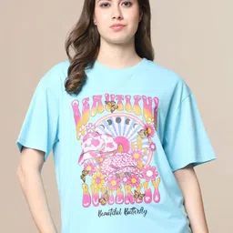 Dreambe Women Printed T-shirt-picture-38