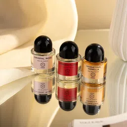 NOAR Set Of 3 Seductive Vanilla- Crimson Flame- Crystal Rose Eau De Parfum- 30 ml Each-38