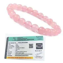 HEALINGGEMS Ceramic Amethyst Bracelet-54