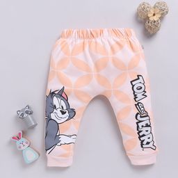 YK X Tinyo Infant Girls Tom & Jerry Printed Pure Cotton Diaper Pants-image-59