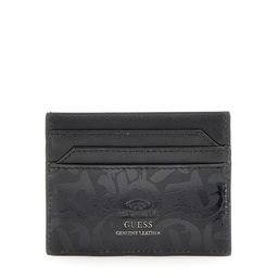 GUESS Men Printed Leather Card Holder-52