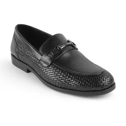 Tresmode Men Leather Loafers-image-29