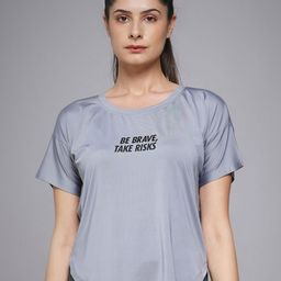 MKH Women Typography Printed Dri-FIT T-shirt-picture-35