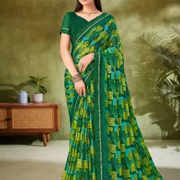 LeeliPeeri Designer Pure Chiffon Saree-picture-30