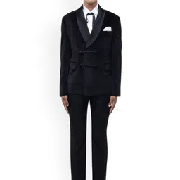 SDS By Kushal Shah Single-Breasted Three-Piece Suit-image-42