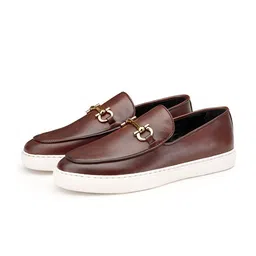SHUTIQ Men Leather Slip-On Sneakers-picture-37
