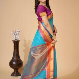 VARNI FABRICS Floral Designer Kota Saree-image-19