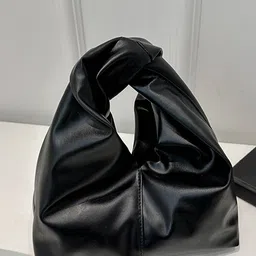 LULU & SKY PU Oversized Bucket Hobo Bag-20