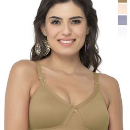 College Girl Women Pack Of 4 Lightly Padded Seamless Minimizer Bra-image-8