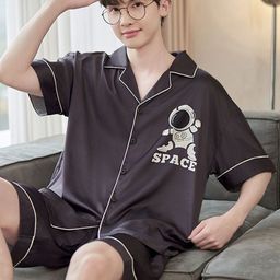 StyleCast Printed Shirt With Shorts Night Suit-picture-36