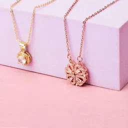 SALTY Linked Magnetic Clover & Gleam Kiss Jewellery set-image-95