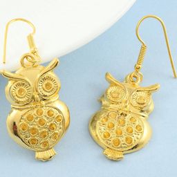 Missmister Gold-Plated Brass Earrings-image-71