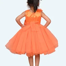 Modish Net Fit & Flare Dress image 4