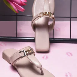 TRYME Women Ethnic Open Toe Flats-image-22