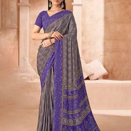 Reboot Fashions Floral Pure Silk Saree-picture-5