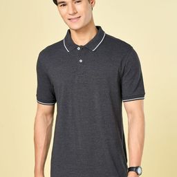 BYFORD by Pantaloons Men Polo Collar Slim Fit T-shirt-picture-35