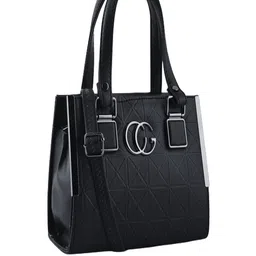 Flingo Leather Structured Handheld Bag image 5