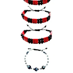 Dynamic Retail Global Unisex 4 Pieces Beaded Wraparound Bracelets-image-74