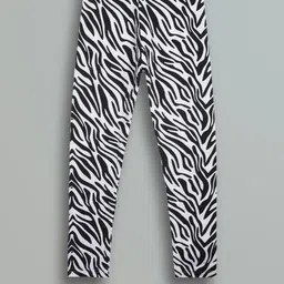 Urbanrac Girls Abstract Printed Cotton Leggings-image-95