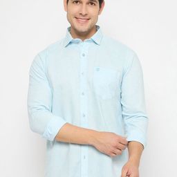 Duke Spread Collar Slim Fit Casual Cotton Shirt-image-15