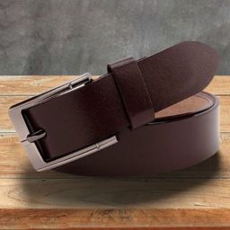 Azibo Men Leather Formal Belt-image-66