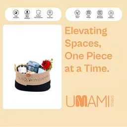 Umami Studio Beige Set of 1 Regular Multi-Utility Organisers image 2