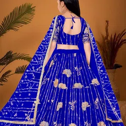 F Plus Fashion Multi Net Lehenga Choli image 2