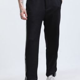 Espanshe Rowan Striped Relaxed Fit Track Pants-image-4