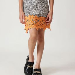 One Friday Girls Printed Mini Skirt-picture-23