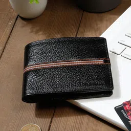 Kosher Men Textured Leather Two Fold Wallet-picture-16