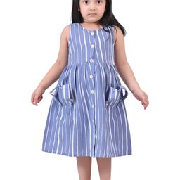 Miss & Chief Polka Dot Print A-Line Dress-image-74