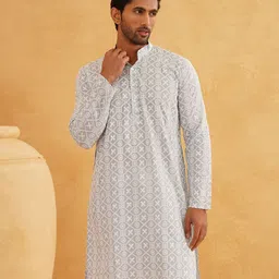 SOJANYA Men Embroidered Kurta-picture-13