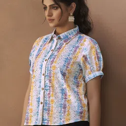 Anouk Women -Embroidered Shirt Style Top-image-81