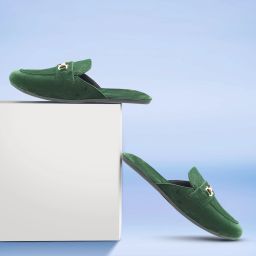 FORSSIL Velvet Casual Slipper Half Mule Open Back Moccasin and Loafers Shoes for Men (FSL-1205) Loafers For Men-image-18