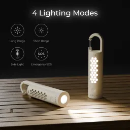 xech Rechargeable Torch with USB-C Charging 4 Light Mode Mini Flashlight (Beam) 2 hrs Torch Emergency Light image 5