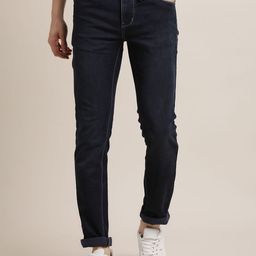 Turtle Men Narrow Tapered Fit Mid-Rise Stretchable Jeans-picture-42