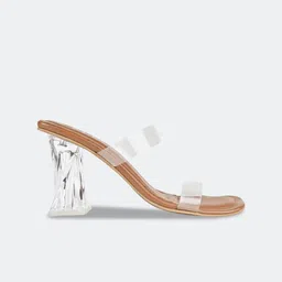 SKO Printed Block Mules with Tassels image 5