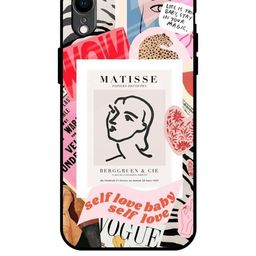 QRIOH Quirky Printed iPhone XR Back Case Mobile Accessories-image-71