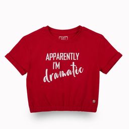 Gini and Jony Girls Typography Printed Cotton Crop Top-22
