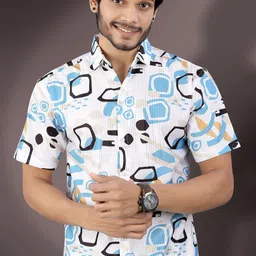 MARMIC FAB Men Comfort Opaque Printed Casual Shirt-picture-23