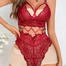 VAGHBHATT Net Baby Doll with High-Low-picture-9