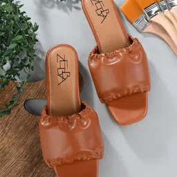 Zebba Women Open Toe Flats-image-16