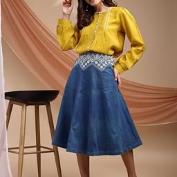 Kinjo Women Scuba Shirt Style Top-image-61